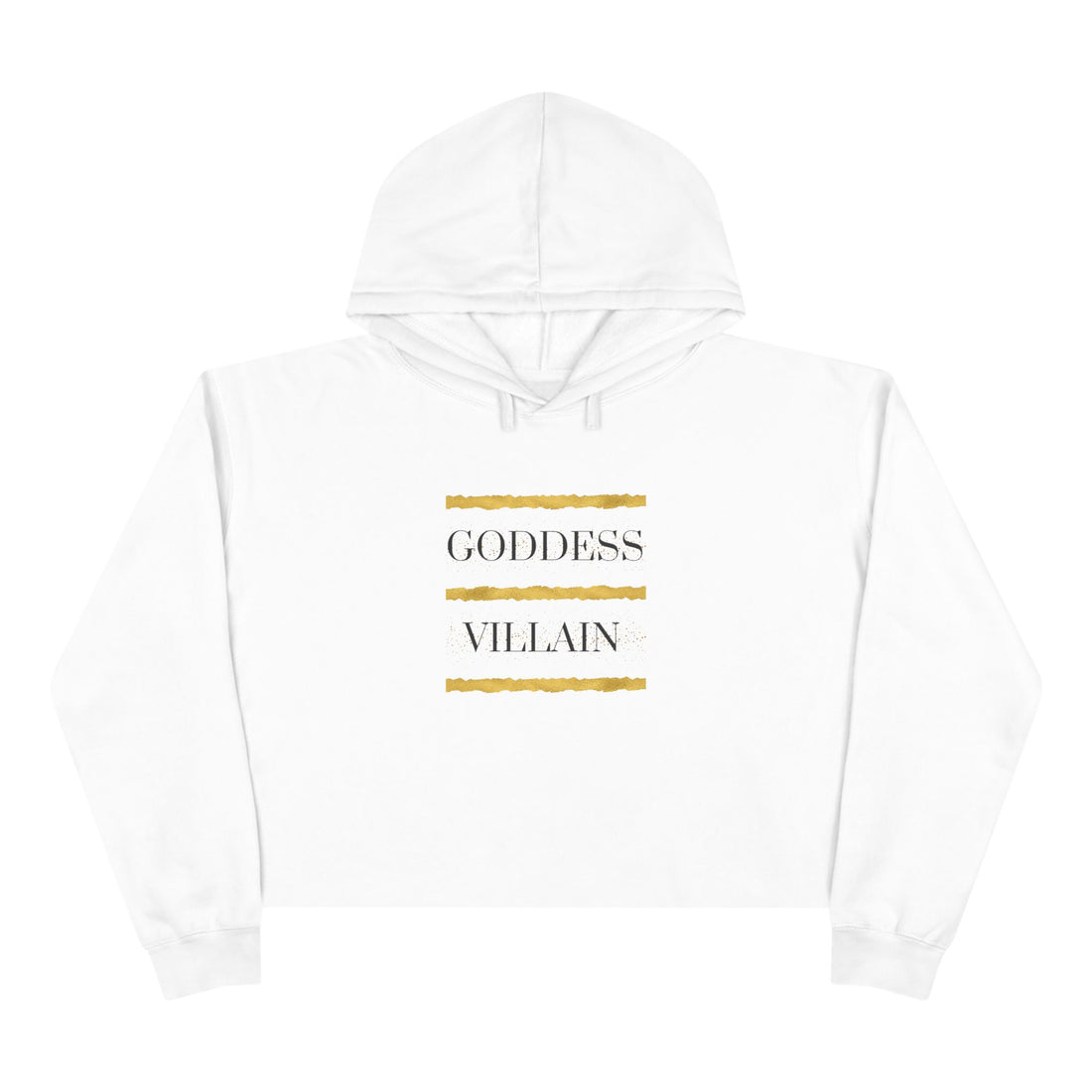 Gold | Crop Hoodie