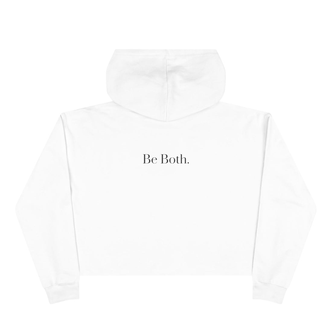 Flowers & Thorns | Crop Hoodie