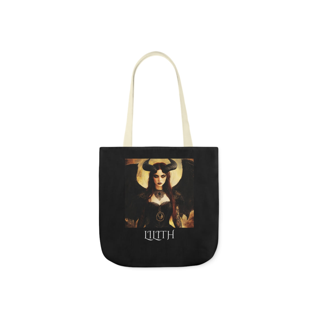 Lilith | Canvas Tote | Black