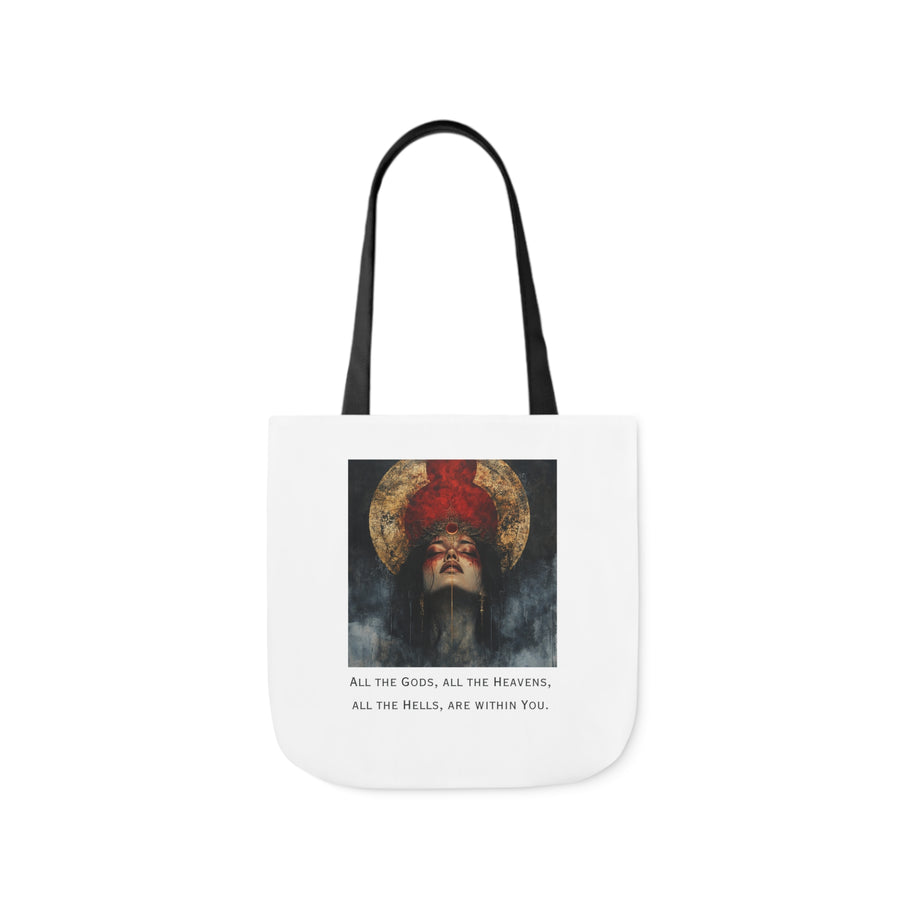 All The Gods | Canvas Tote | White