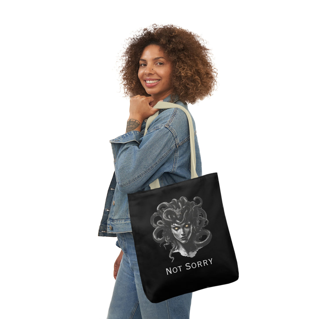 Medusa 2.0 | Canvas Tote | Black