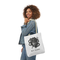 Medusa 2.0 | Canvas Tote | White