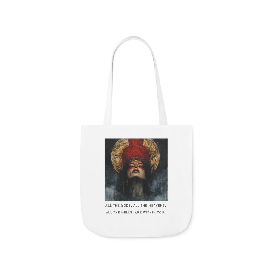 All The Gods | Canvas Tote | White