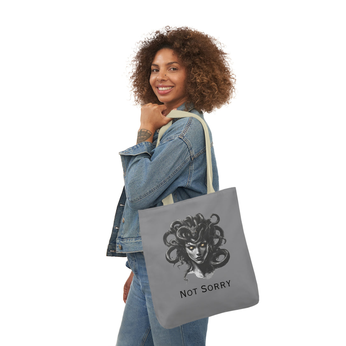 Medusa 2.0 | Canvas Tote | Gray