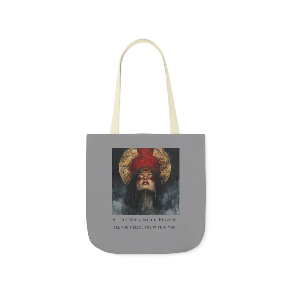 All The Gods | Canvas Tote | Gray