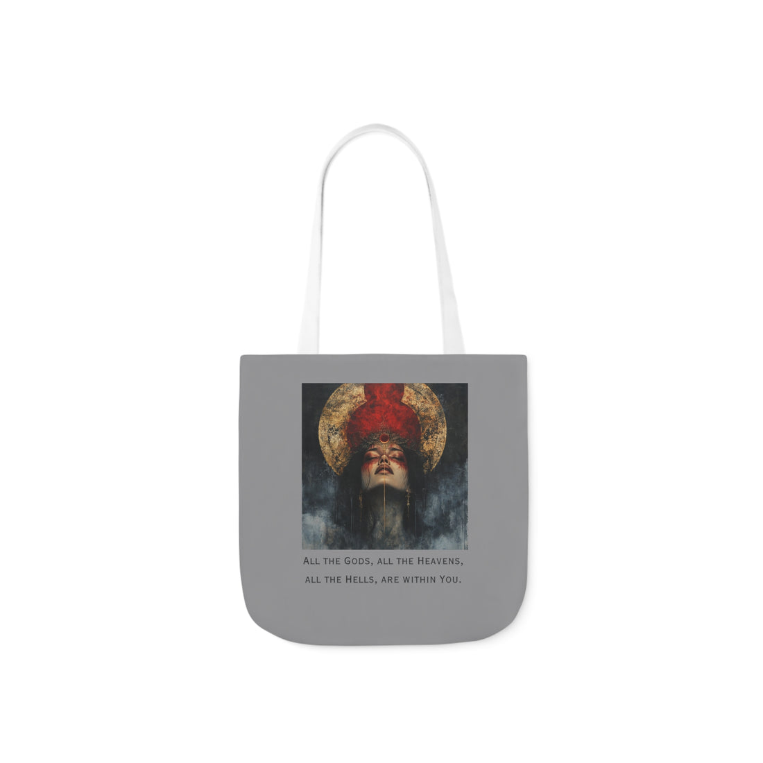 All The Gods | Canvas Tote | Gray