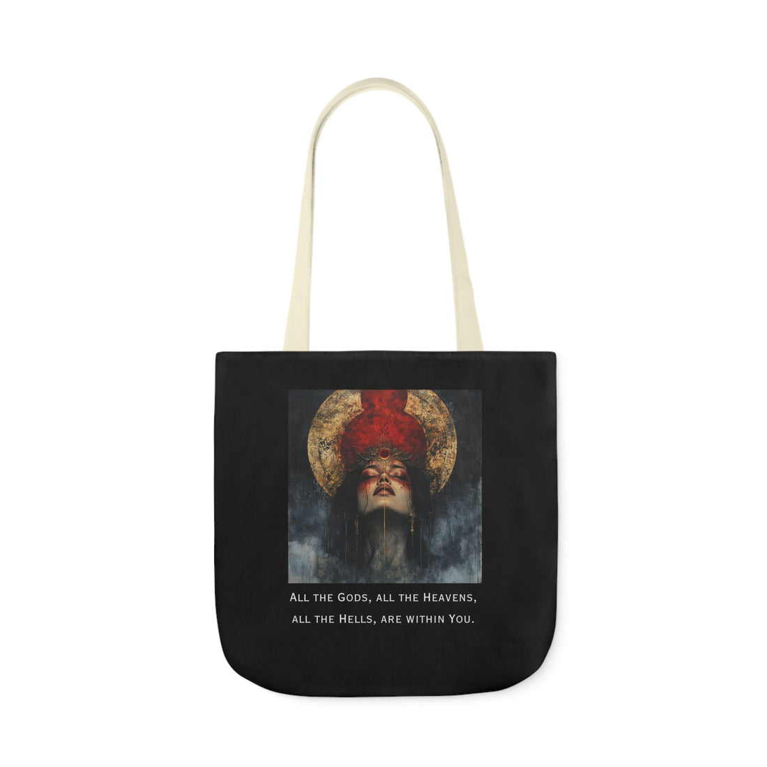 All The Gods | Canvas Tote | Black