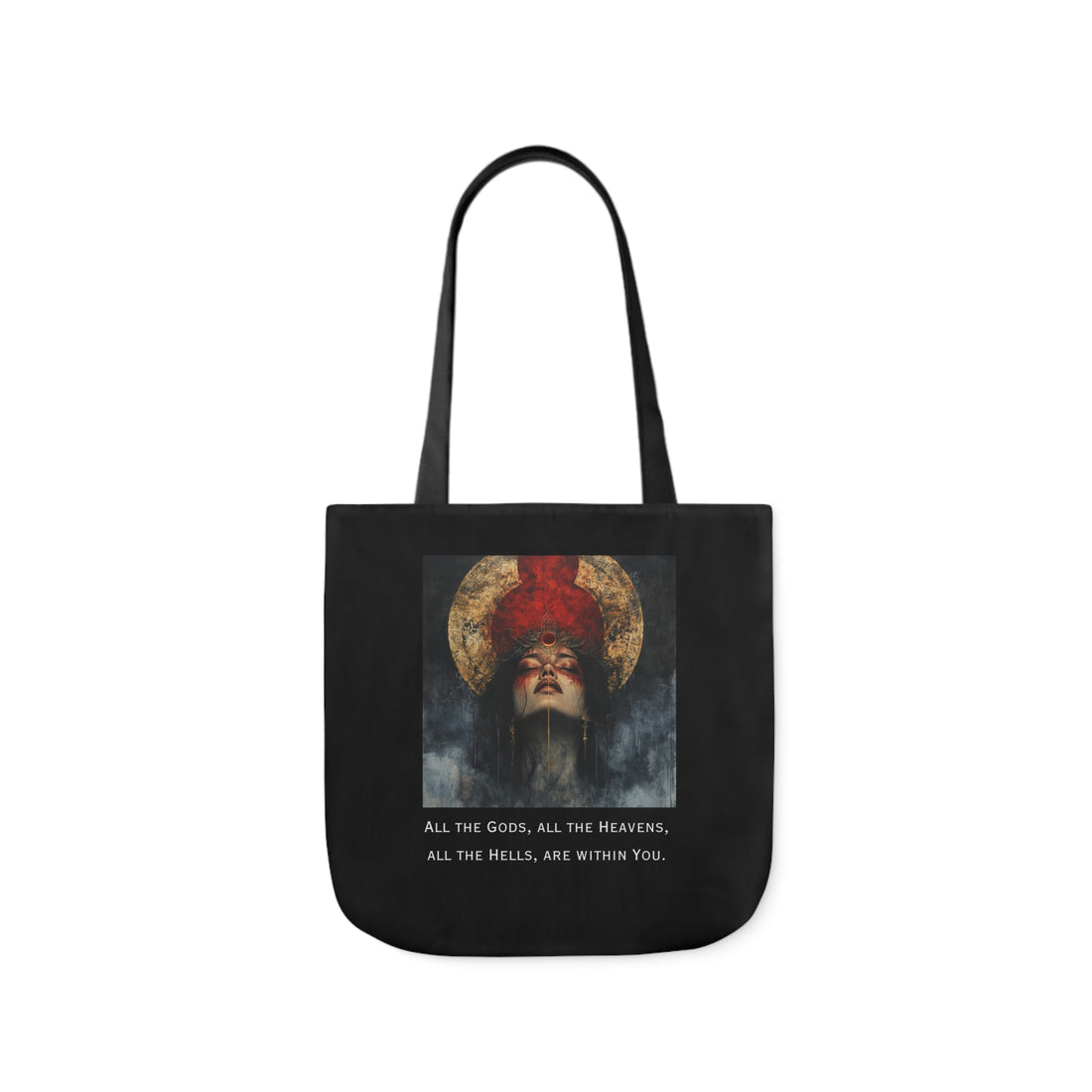 All The Gods | Canvas Tote | Black