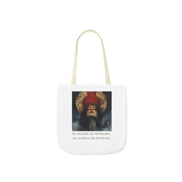 All The Gods | Canvas Tote | White