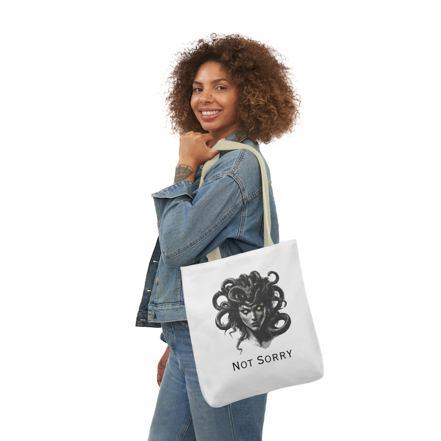 Medusa 2.0 | Canvas Tote | White