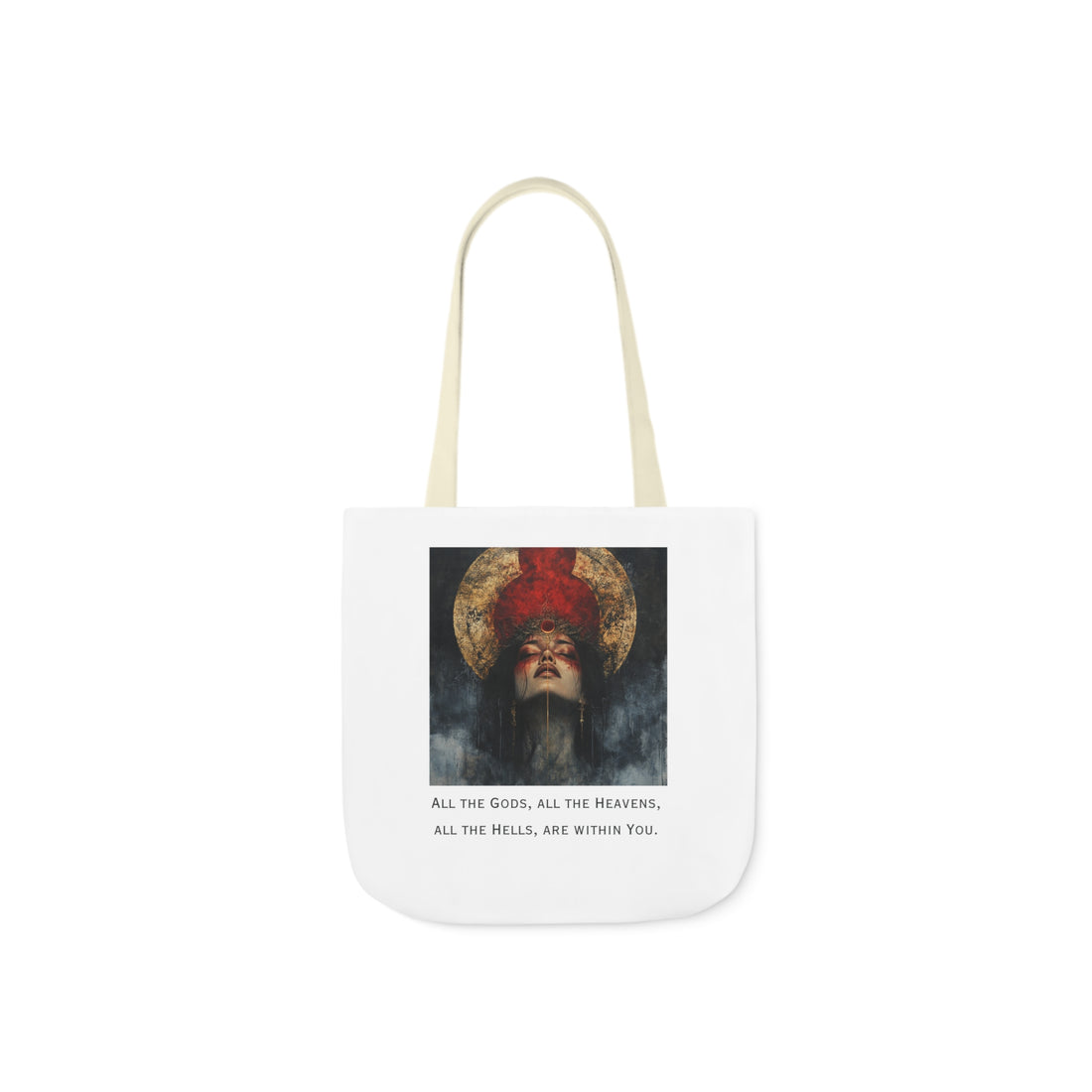 All The Gods | Canvas Tote | White