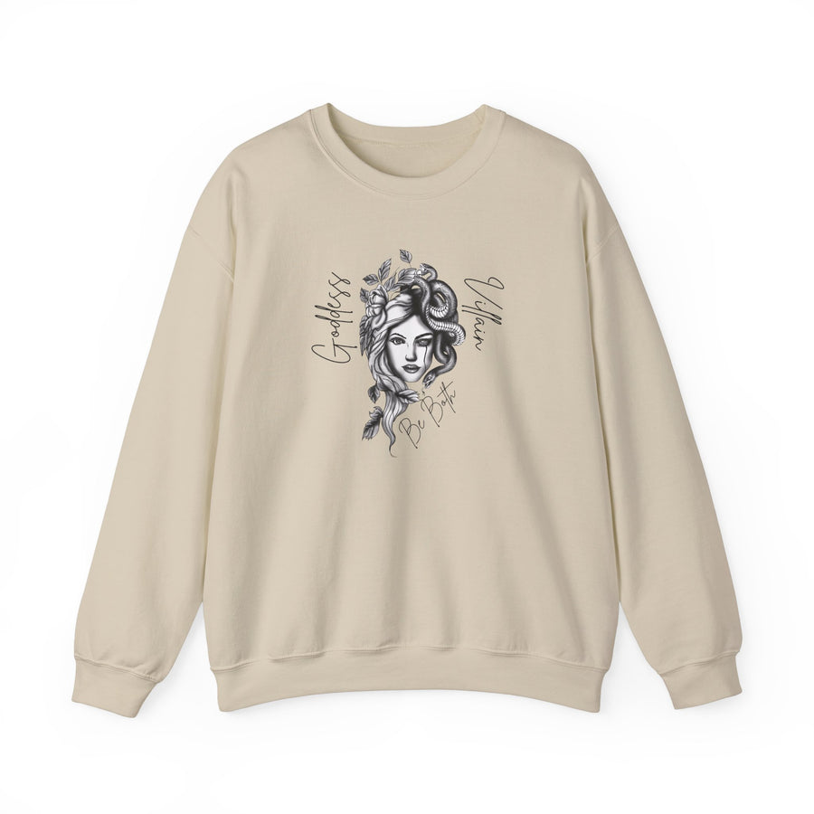 Goddess | Villain | Be Both | Crewneck