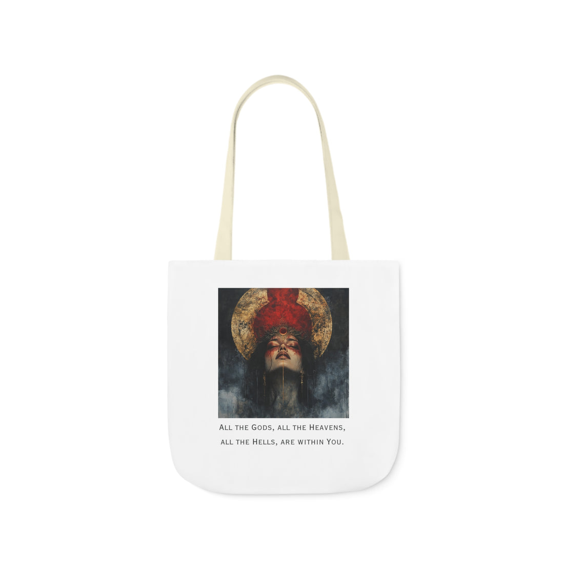 All The Gods | Canvas Tote | White