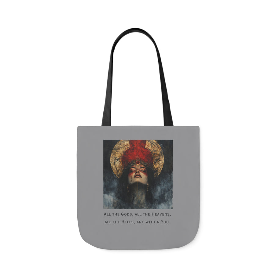 All The Gods | Canvas Tote | Gray