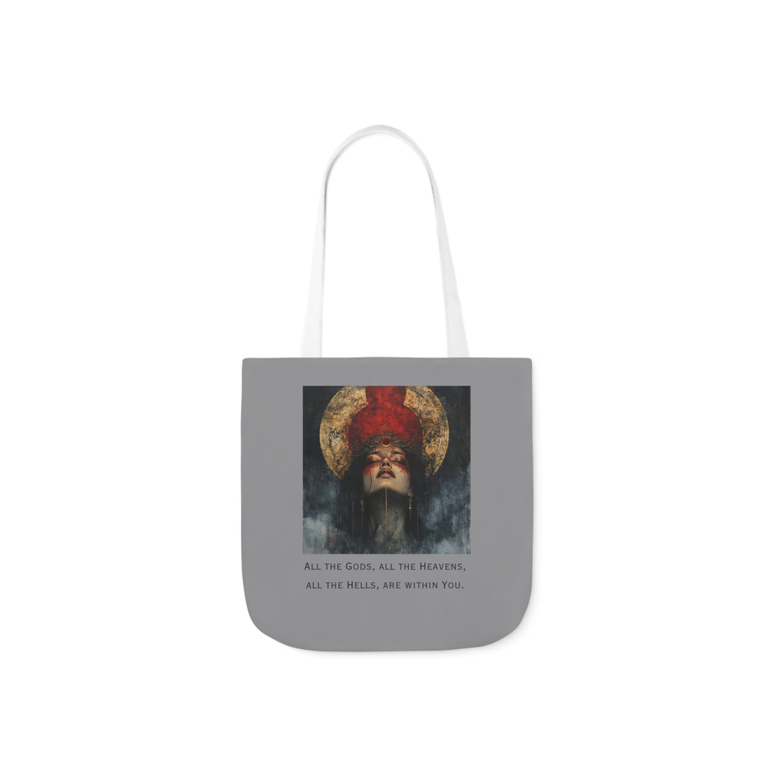 All The Gods | Canvas Tote | Gray