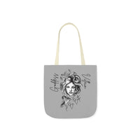 Goddess | Villain | Be Both | Canvas Tote | Gray