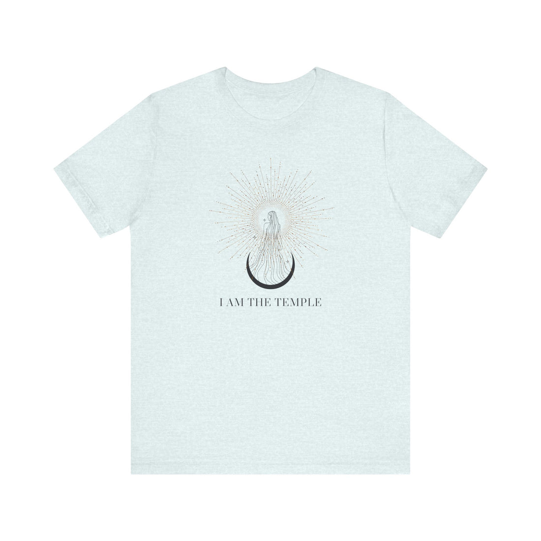 I Am The Temple | Soft Jersey Tee