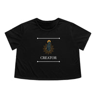 Creator | Flowy Crop Tee