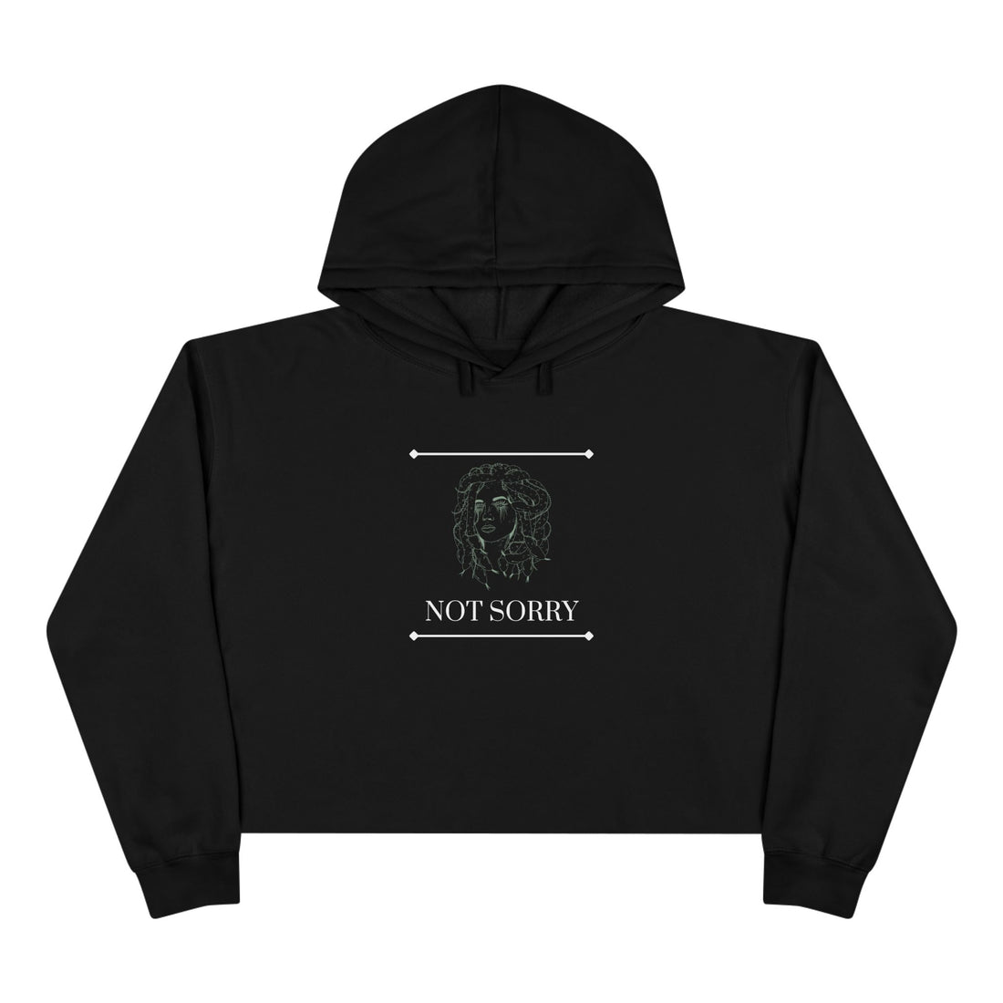 Medusa | Crop Hoodie