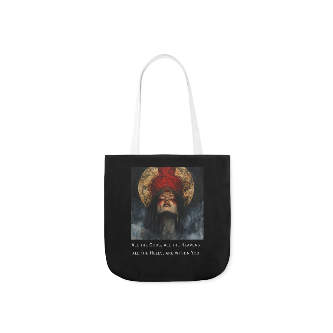 All The Gods | Canvas Tote | Black