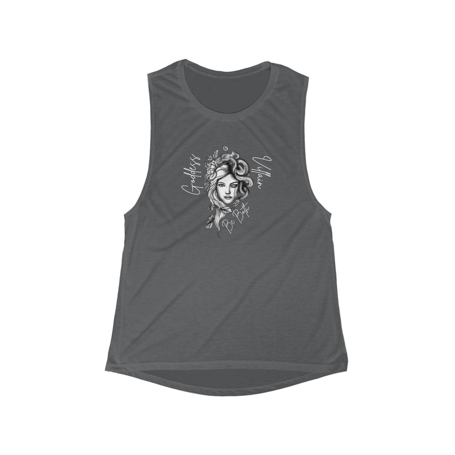 Goddess | Villain | Be Both| Flowy Scoop Muscle Tank