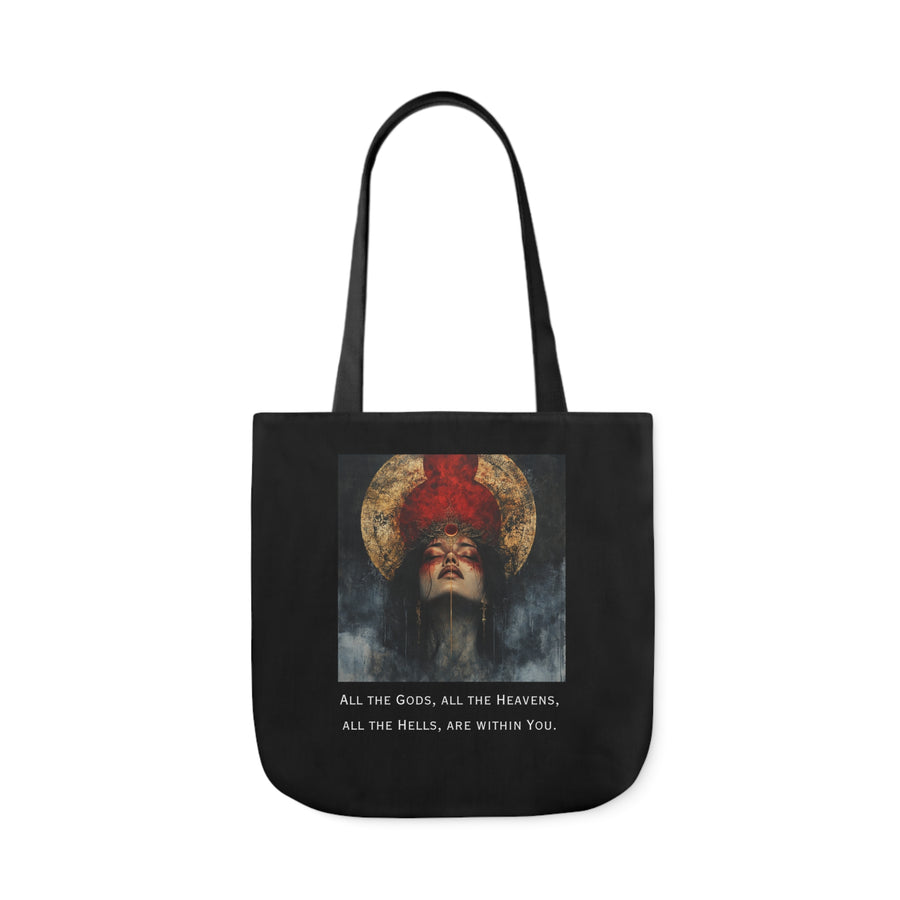 All The Gods | Canvas Tote | Black