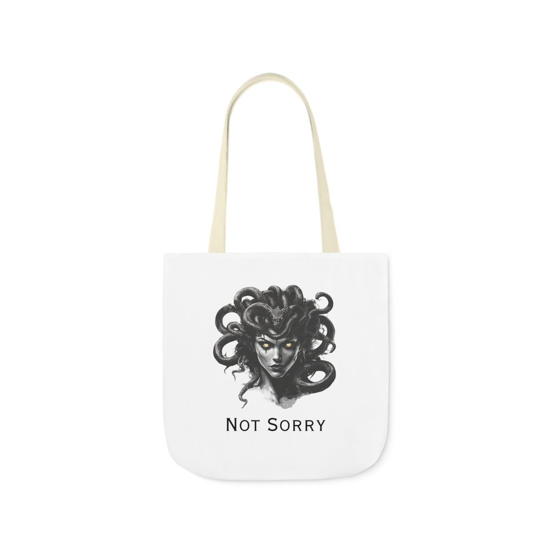 Medusa 2.0 | Canvas Tote | White