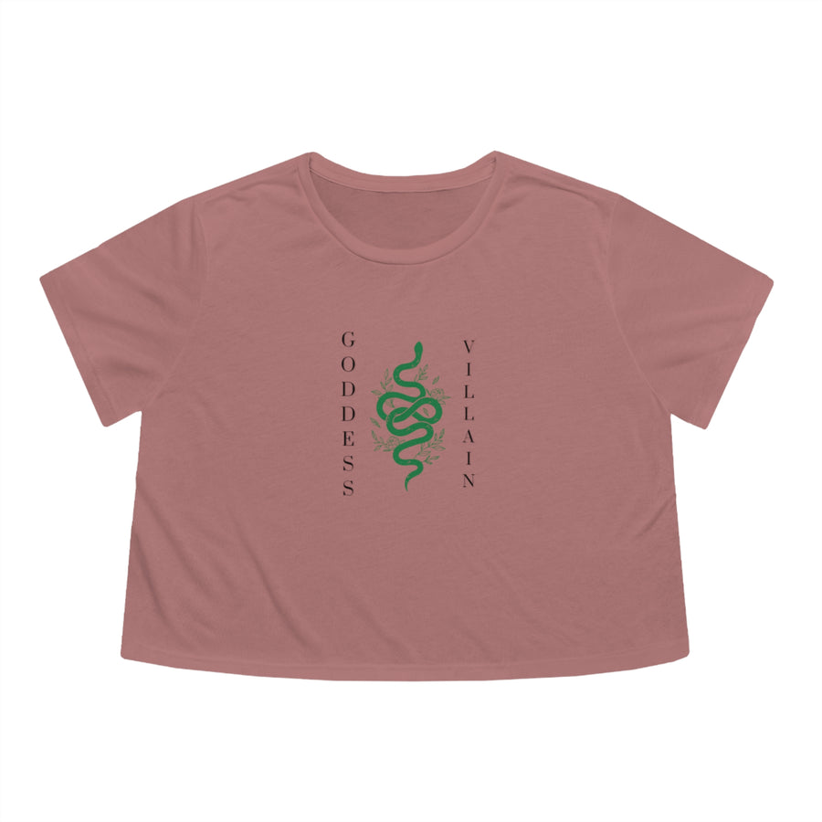 Serpent | Flowy Crop Tee