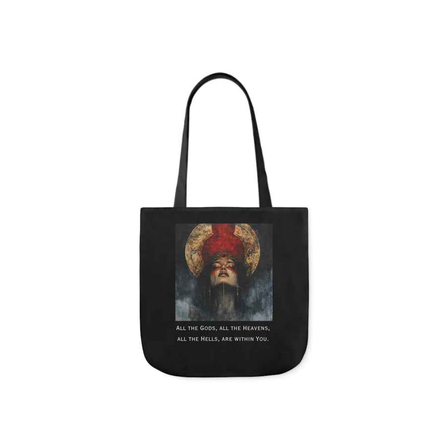 All The Gods | Canvas Tote | Black