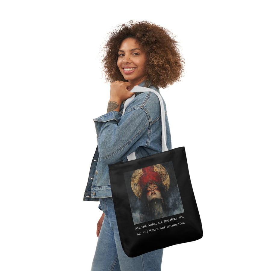 All The Gods | Canvas Tote | Black