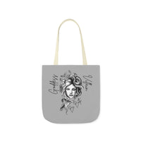 Goddess | Villain | Be Both | Canvas Tote | Gray