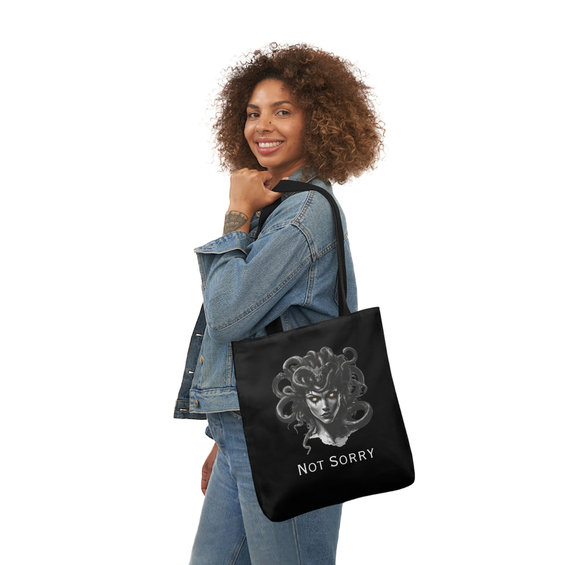 Medusa 2.0 | Canvas Tote | Black