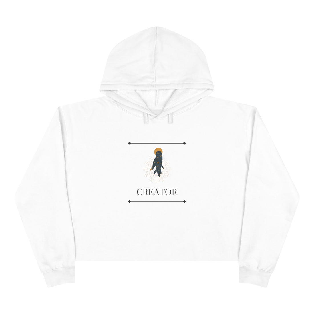 Creator | Crop Hoodie