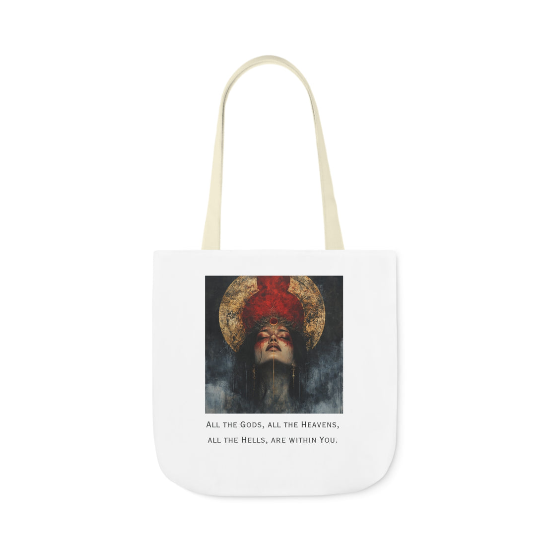 All The Gods | Canvas Tote | White