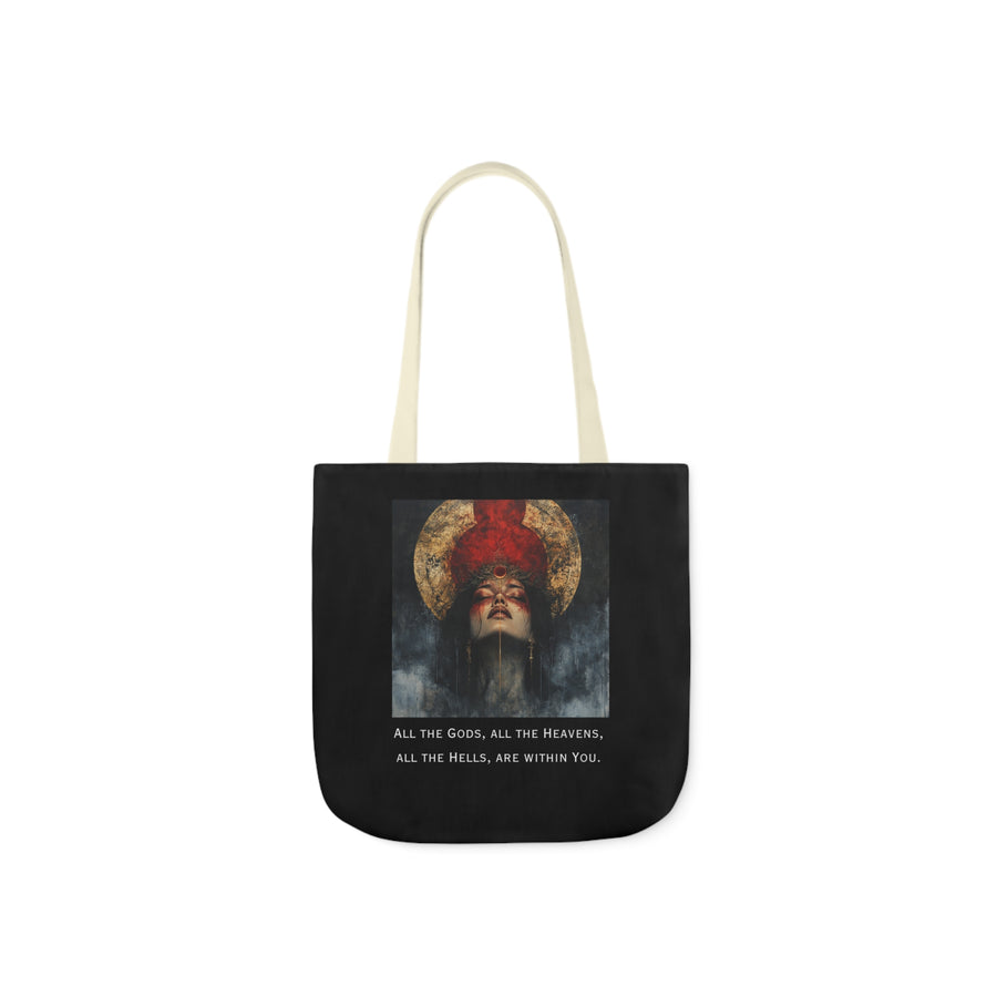 All The Gods | Canvas Tote | Black