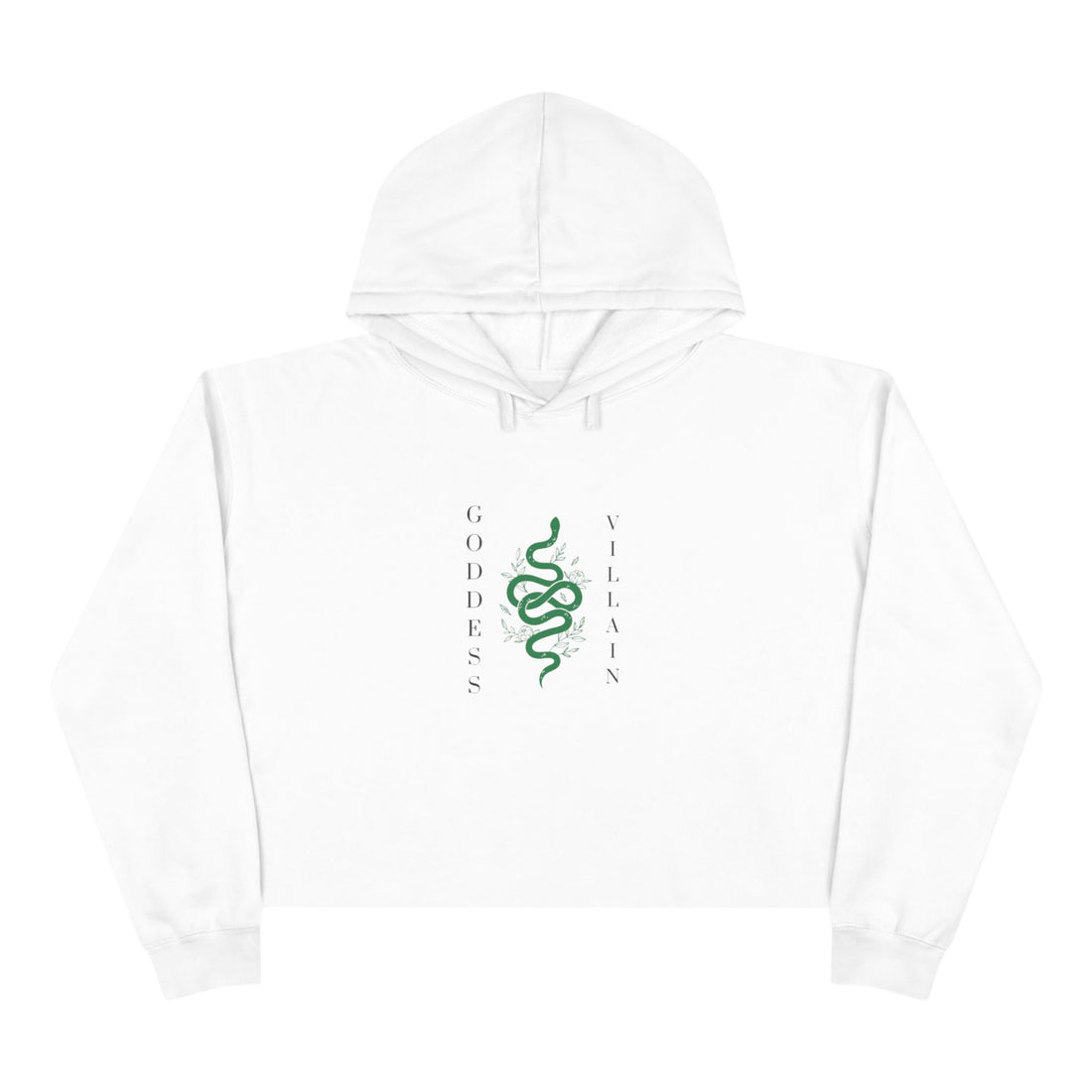 Serpent | Crop Hoodie