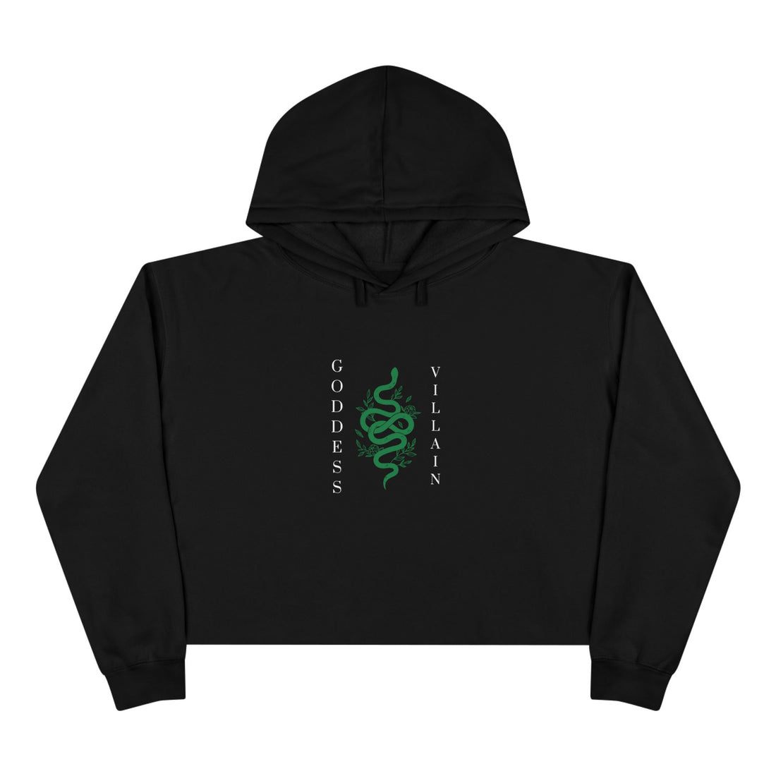 Serpent | Crop Hoodie