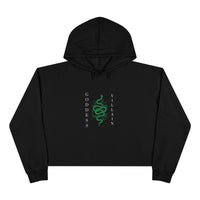 Serpent | Crop Hoodie