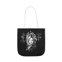 Goddess | Villain | Be Both | Canvas Tote | Black