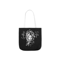 Goddess | Villain | Be Both | Canvas Tote | Black