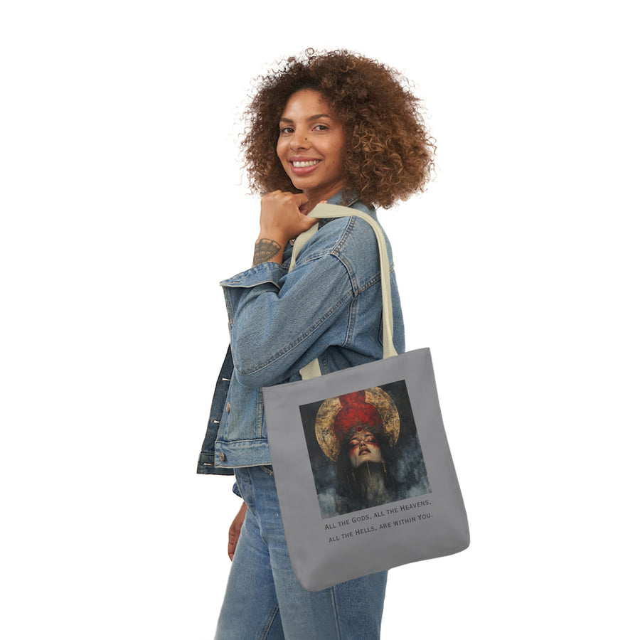 All The Gods | Canvas Tote | Gray