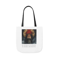 All The Gods | Canvas Tote | White