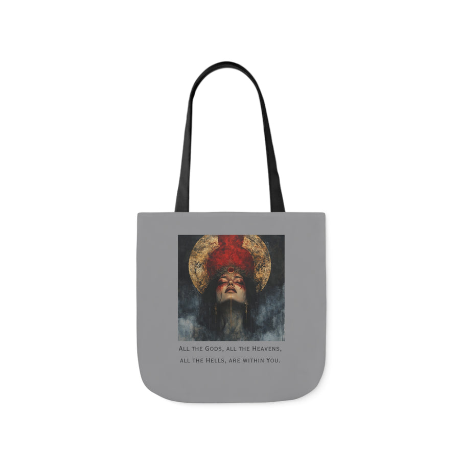 All The Gods | Canvas Tote | Gray