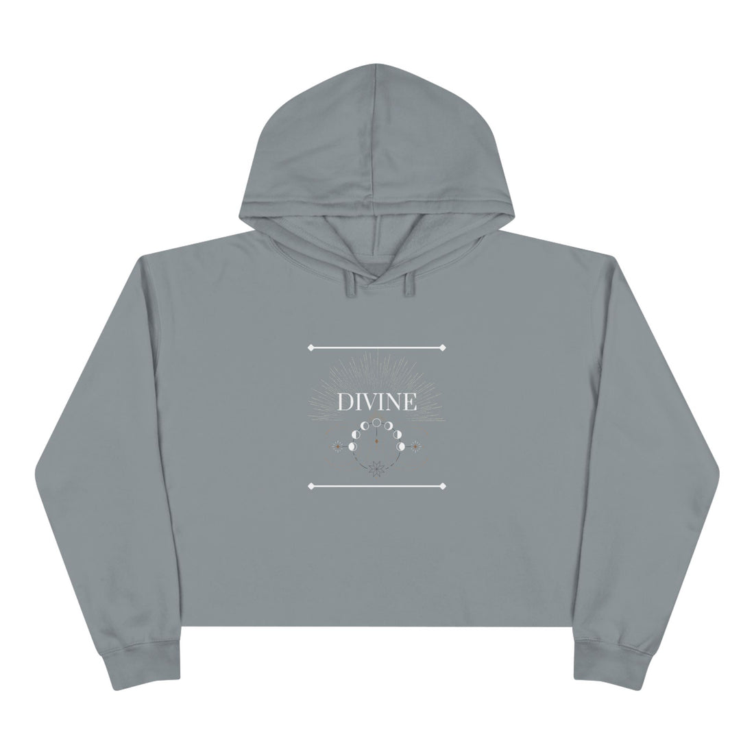 Divine | Crop Hoodie