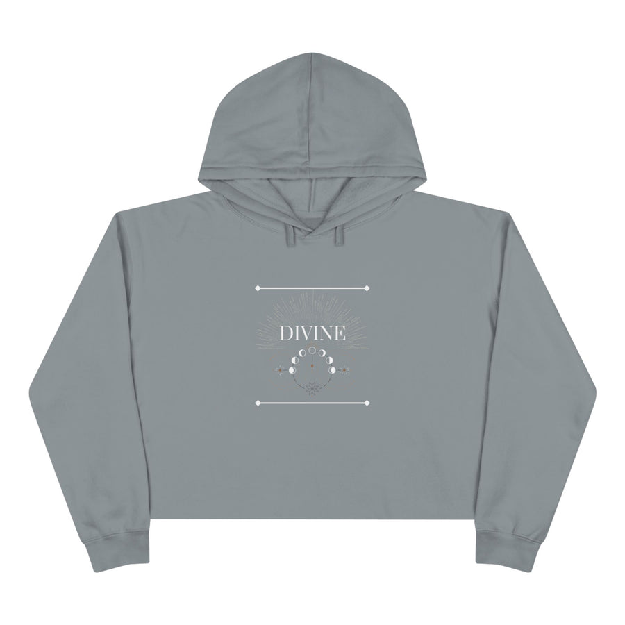 Divine | Crop Hoodie