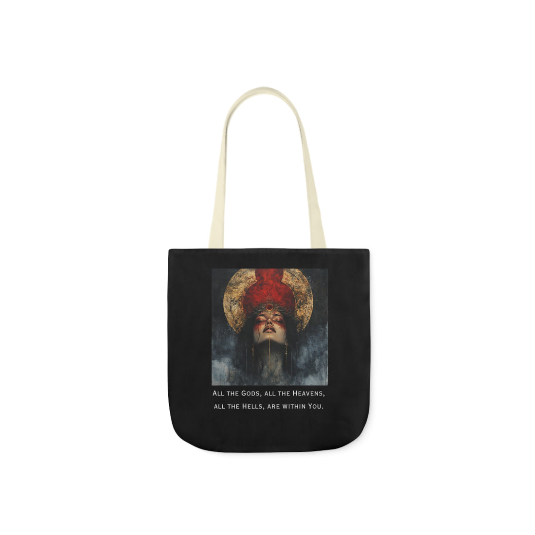 All The Gods | Canvas Tote | Black