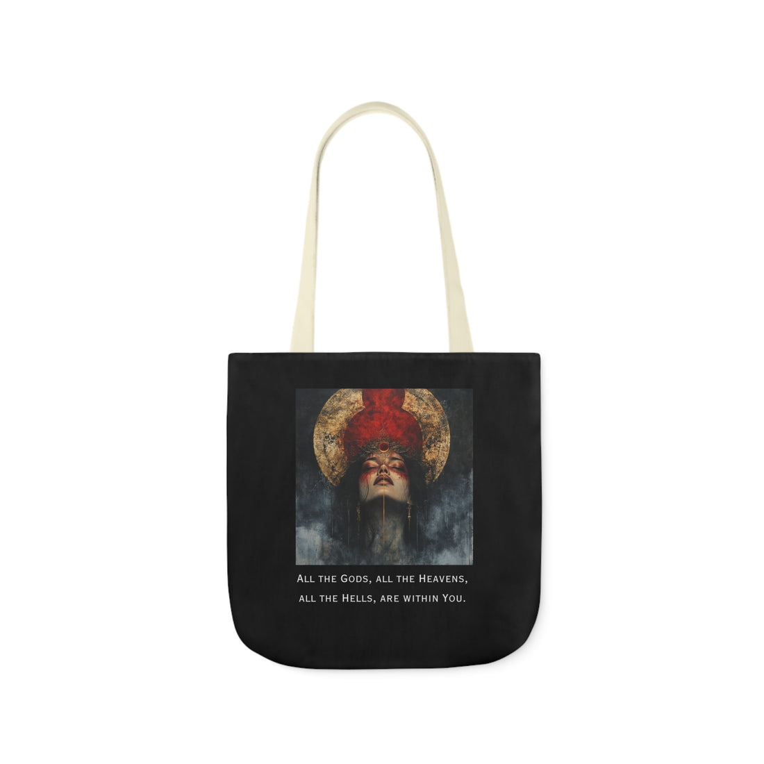 All The Gods | Canvas Tote | Black