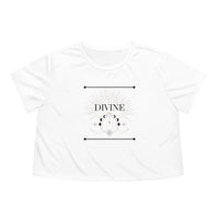 Divine | Flowy Crop Tee