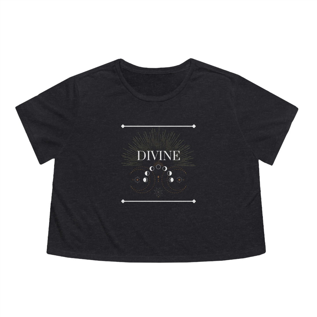 Divine | Flowy Crop Tee