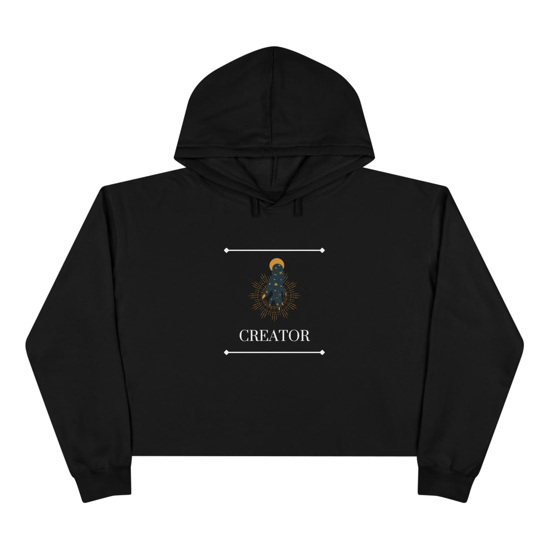 Creator | Crop Hoodie